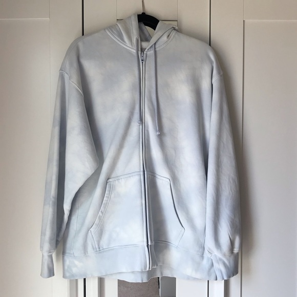 NWT Aritzia Limited Edition TNA Cozy BF Zip-Up in Plein Air/Tonal - Picture 6 of 7